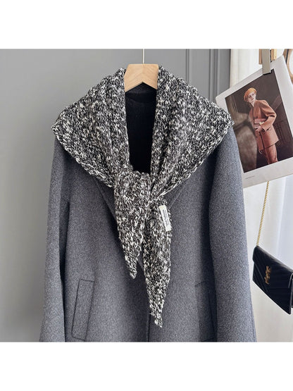 Scarvii - Modern Marled Triangle Wrap