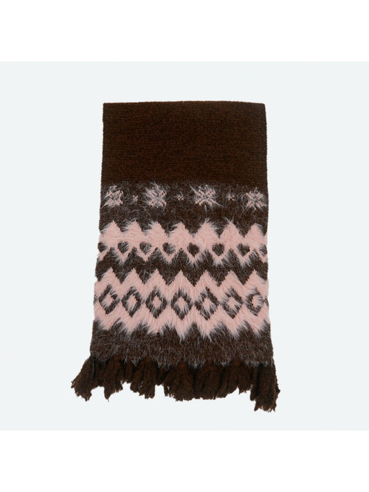 Scarvii - Vintage-Inspired Patterned Winter Scarf