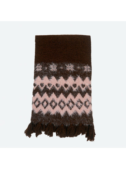 Scarvii - Vintage-Inspired Patterned Winter Scarf