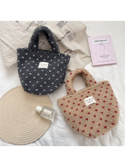 Cosbai - Mini Soft Textured Tote Bag