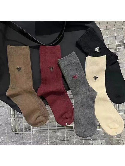Rufia - Classic Bee Detail Crew Socks product image 1