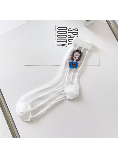 Rufia - Sheer Figure Crew Socks product image 3