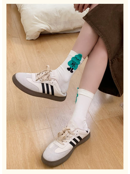 Rufia - Cute Pop-Art Crew Socks