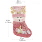 Xris - Pink Sequin Christmas Stocking