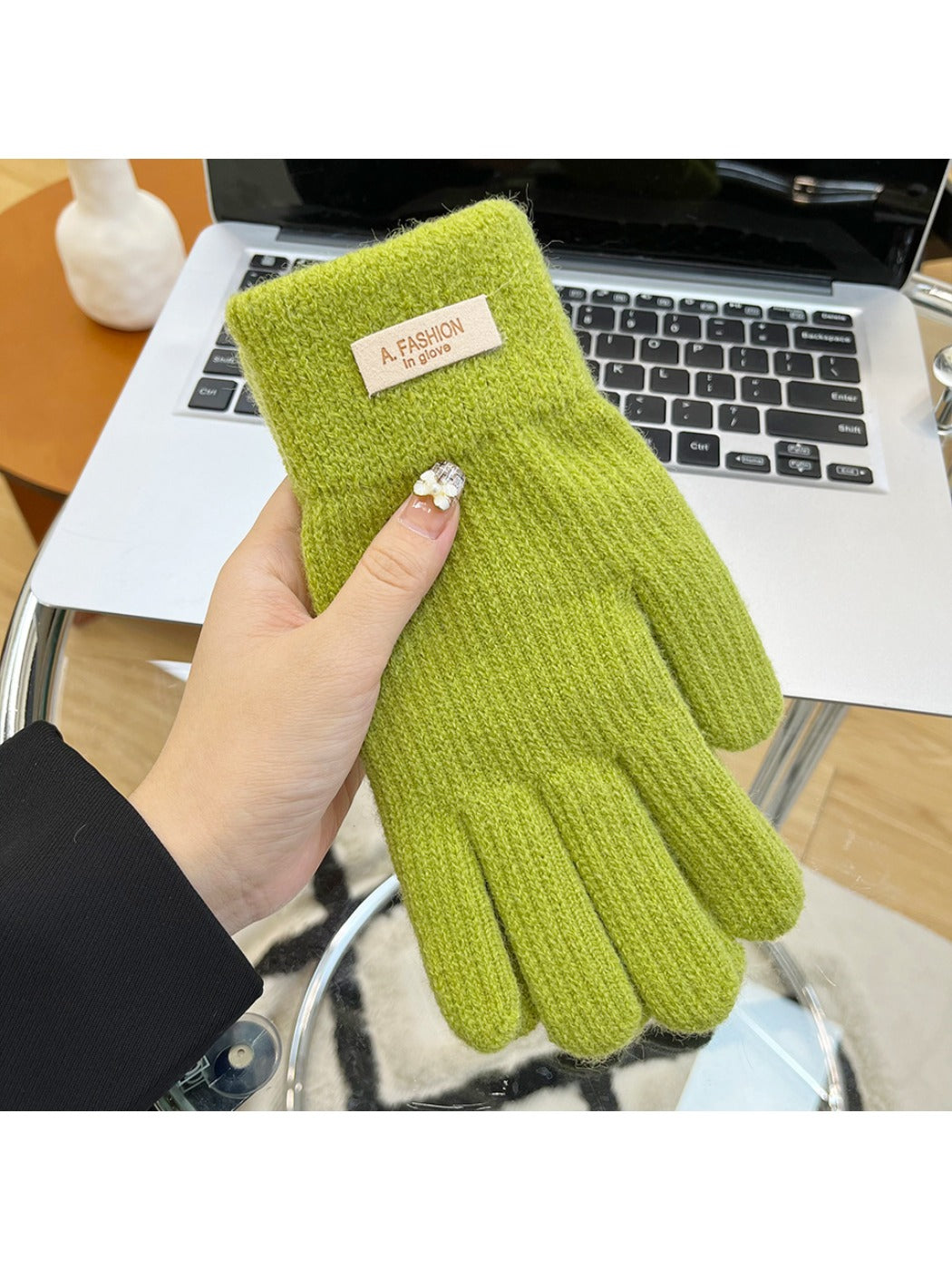Gloving - Candy Color Touchscreen Knit Gloves