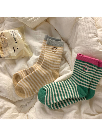 Rufia - Color Pop Smiley Socks
