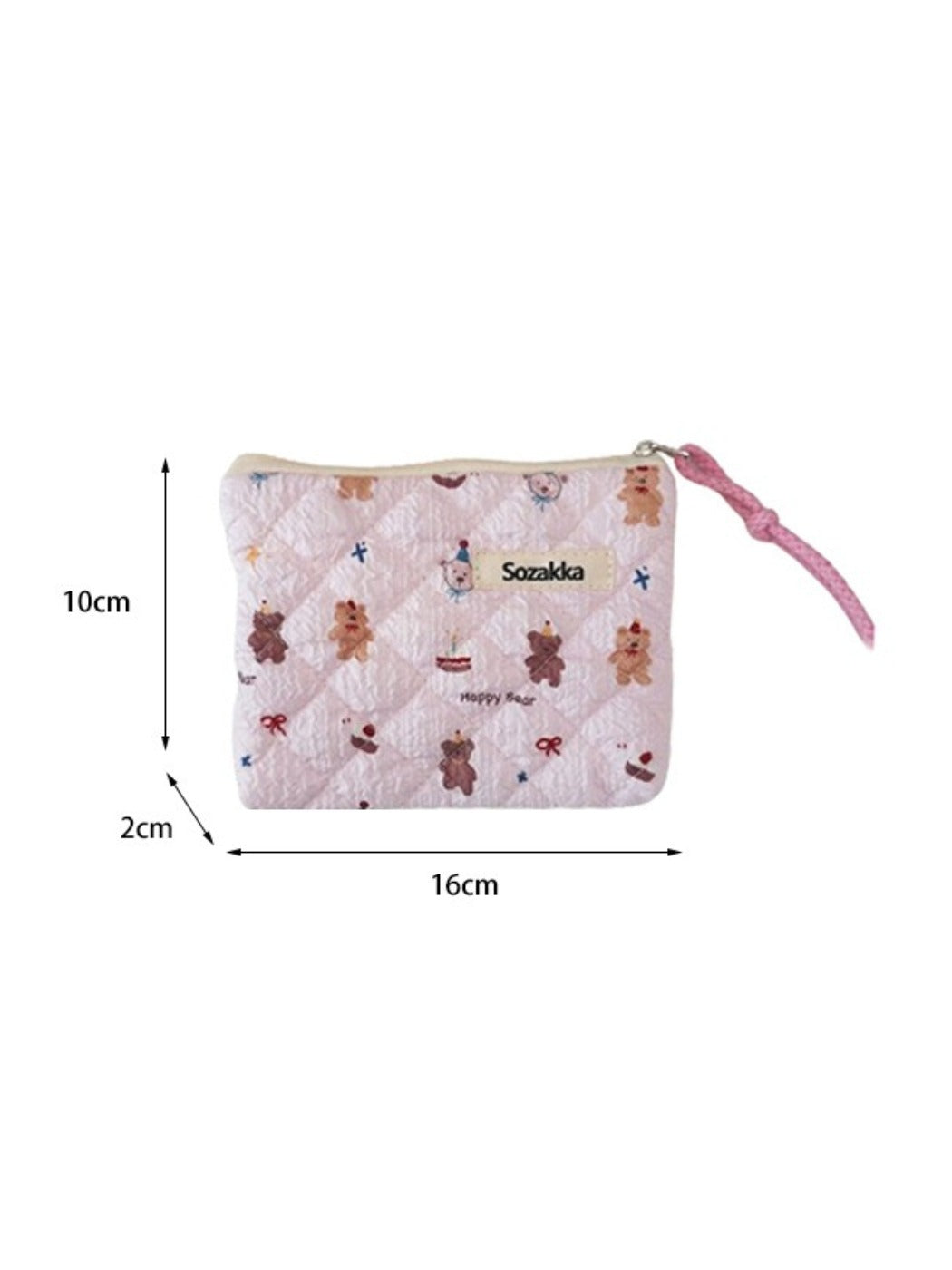 Cosbai - Soft Coin Purse & Pouch with Animals Pattern
