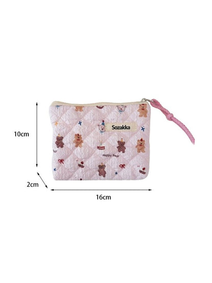 Cosbai - Soft Coin Purse & Pouch with Animals Pattern