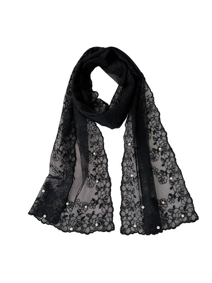 Scarvii - Sweet Style Lace Layering Long Scarf