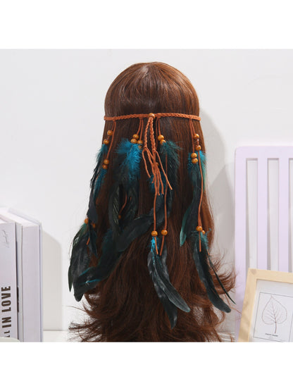 Hairish - Bohemian Feather Hair Headpiece