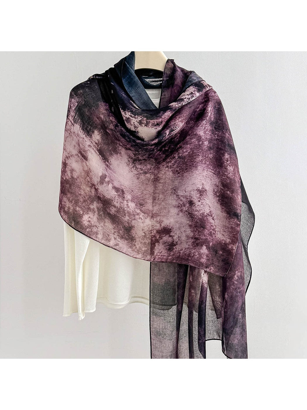 Scarvii - Bohemian Floral Print Summer Wrap Scarf