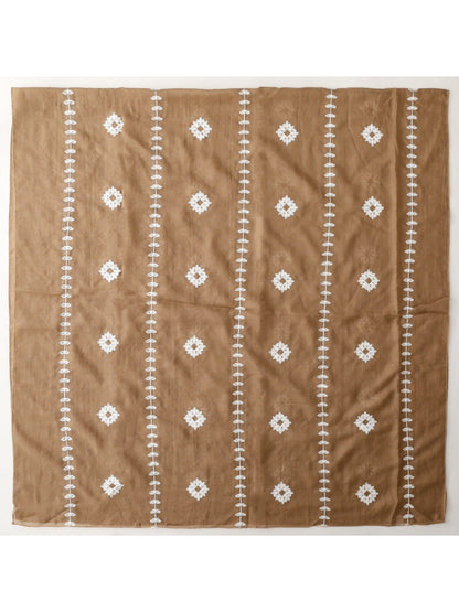 Scarvii - Modern Motif Trim Soft Scarf