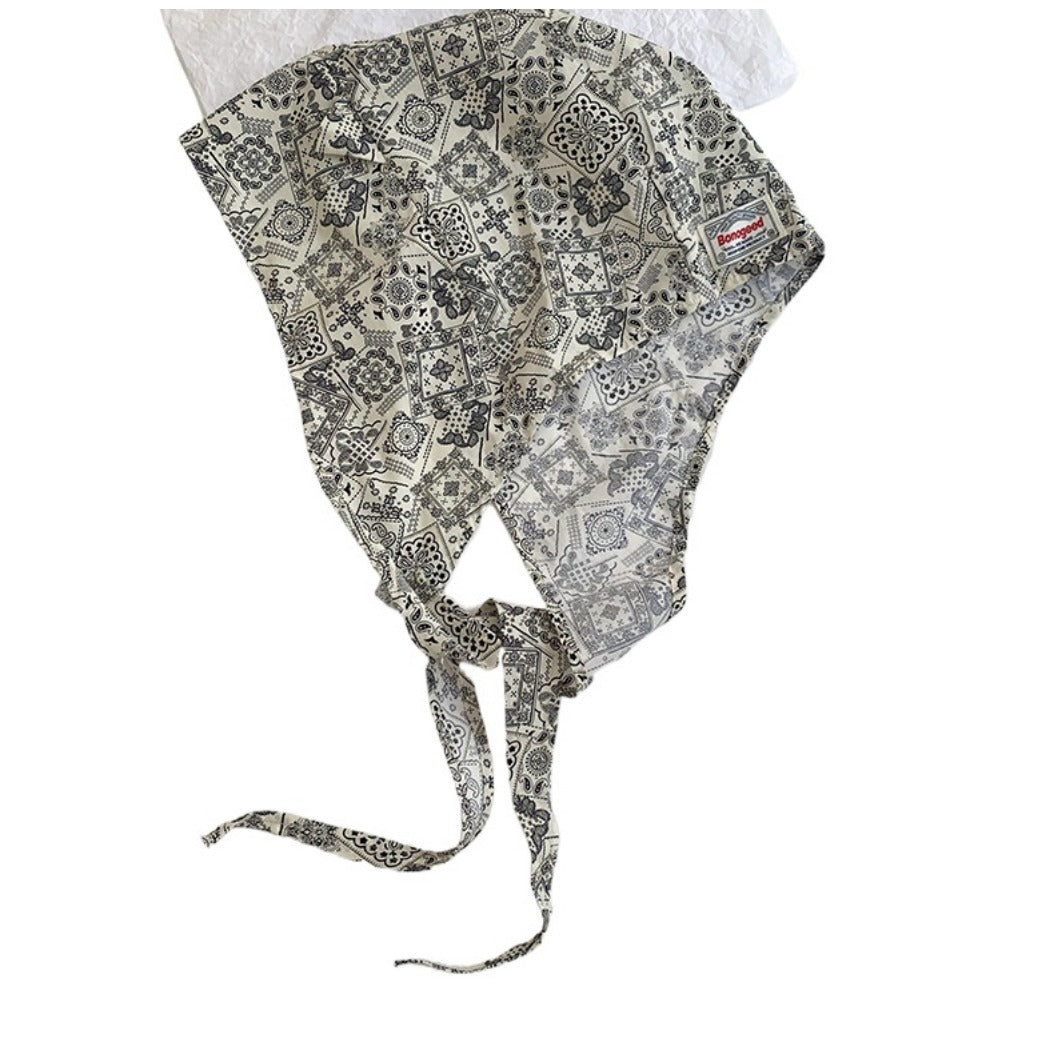 Haila - Fashion Print Hat-shaped Headscarf - Light & Stylish