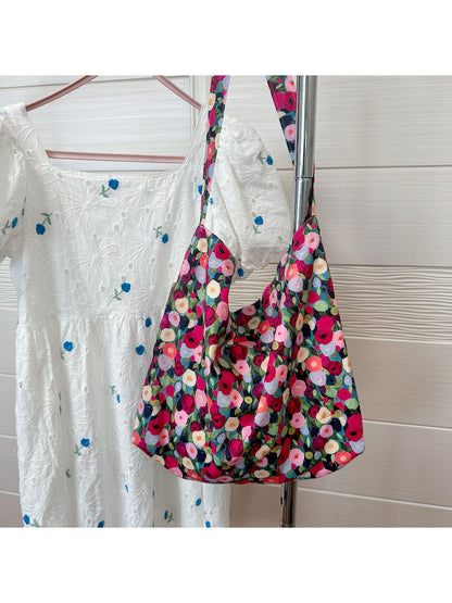 Cosbai - Floral Print Sling Bag