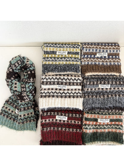Scarvii - Cozy Fair Isle Winter Scarf