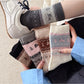 Rufia - Puppy Dog Pattern Cute Mid-Calf Socks