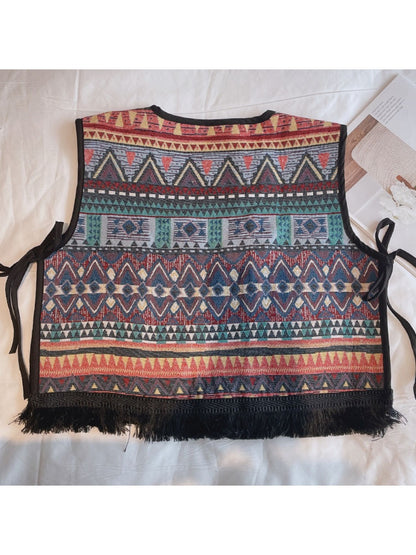 Crosa Bohemian Vest for Free-Spirited Style product shape