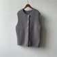 Crosa - Loose and Simple Classic Knit Vest for Women