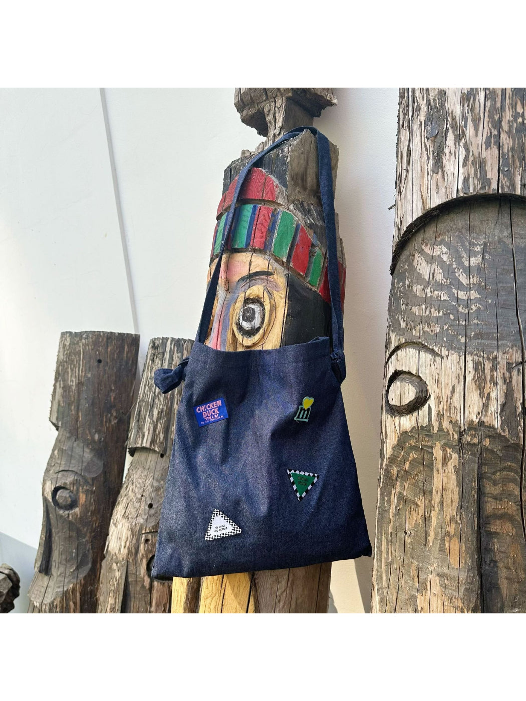 Cosbai - Classic Plaid Everyday Tote Bag