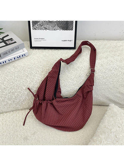 Cosbai - Croissant Shoulder Bag for Women