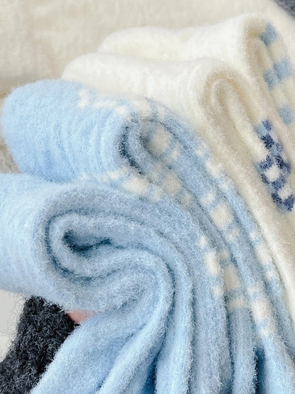 Rufia - Soft Cute Thick Winter Socks for Girls