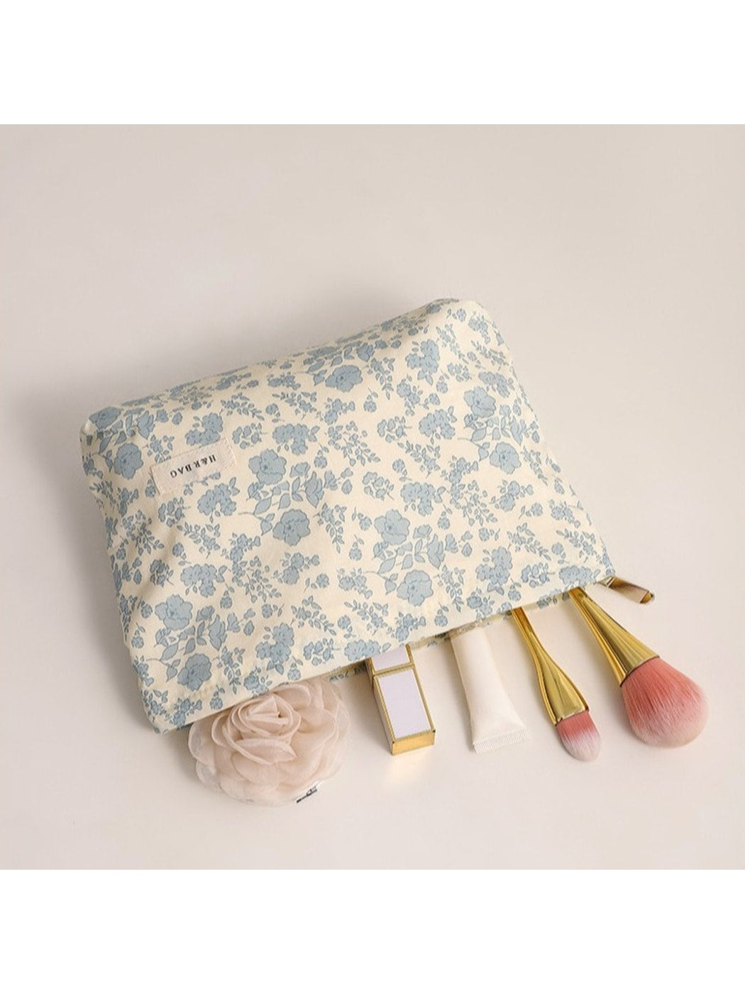 Cosbai - Floral Daily Beauty Storage Bag