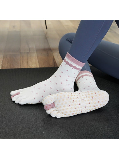 Rufia - Five-Toe Non-Slip Yoga Socks
