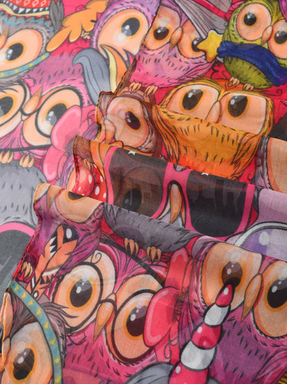 Scarvii - Owl Print Scarf