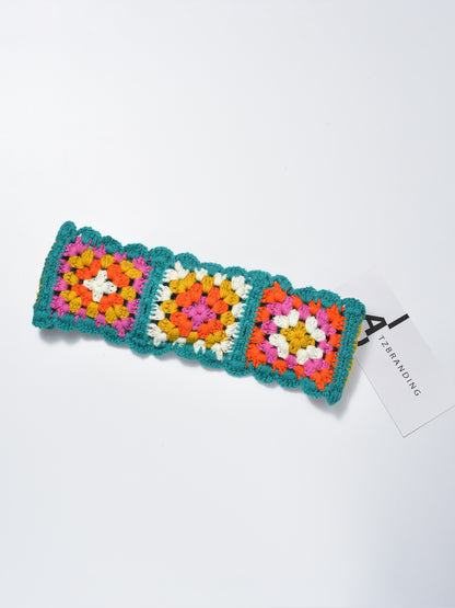 Scarvii - Cute Stylish Colorful Floral Knit Headband