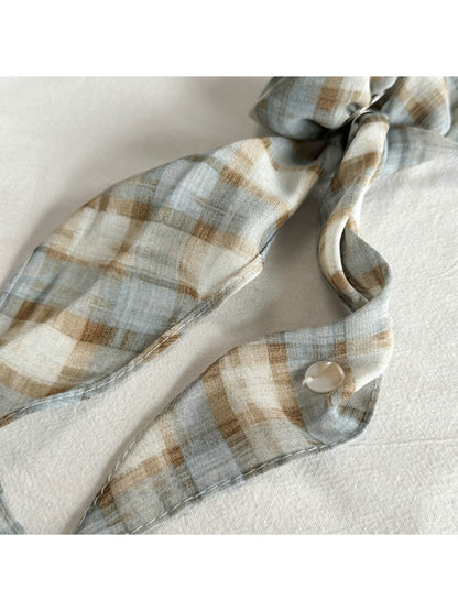 Scarvii - Simple Plaid Pattern Fashion Scarf