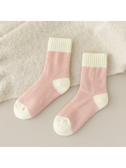 Rufia - Soft Creamy Tone Everyday Crew Socks