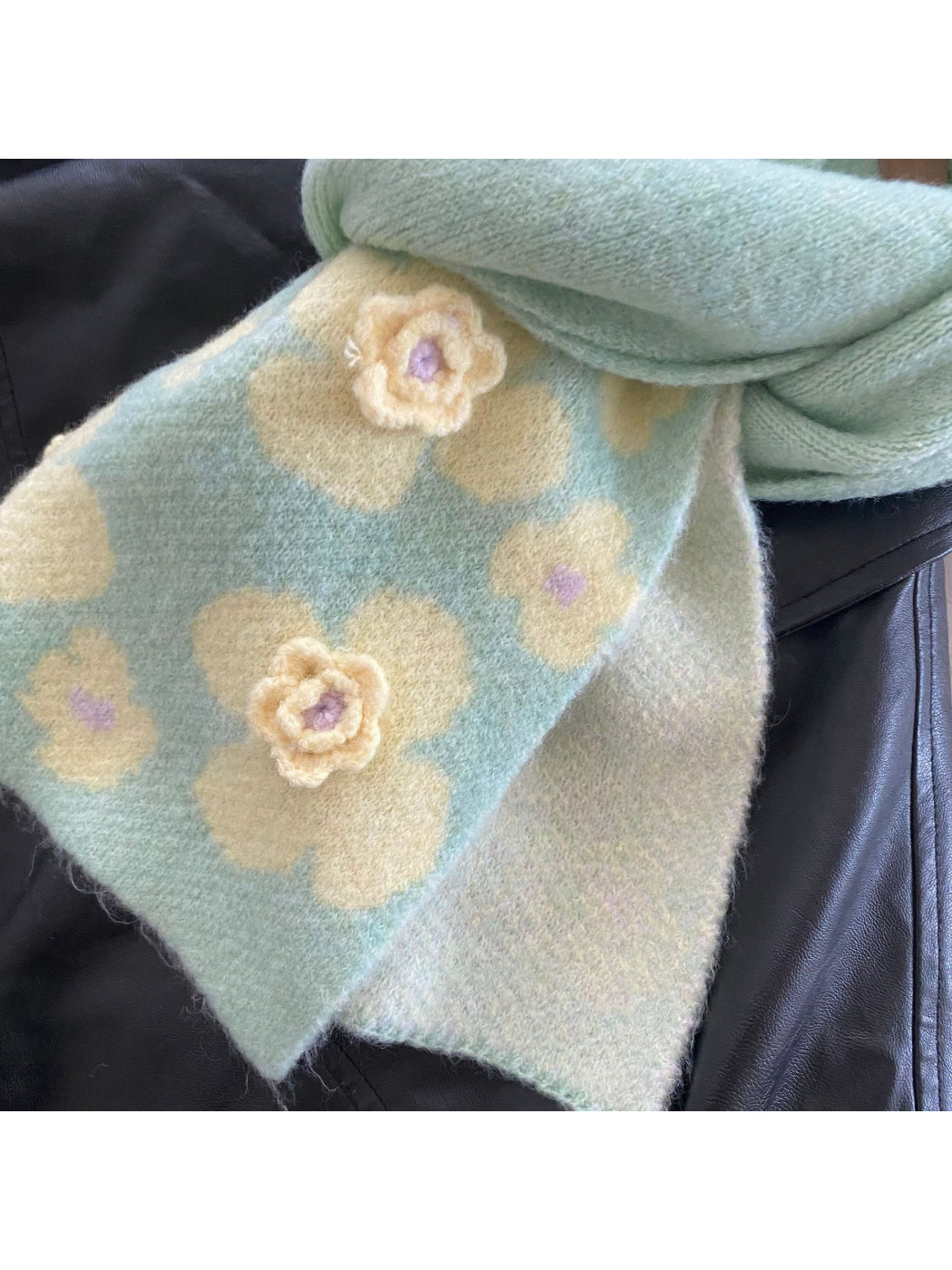 Scarvii - Floral Pattern Winter Scarf