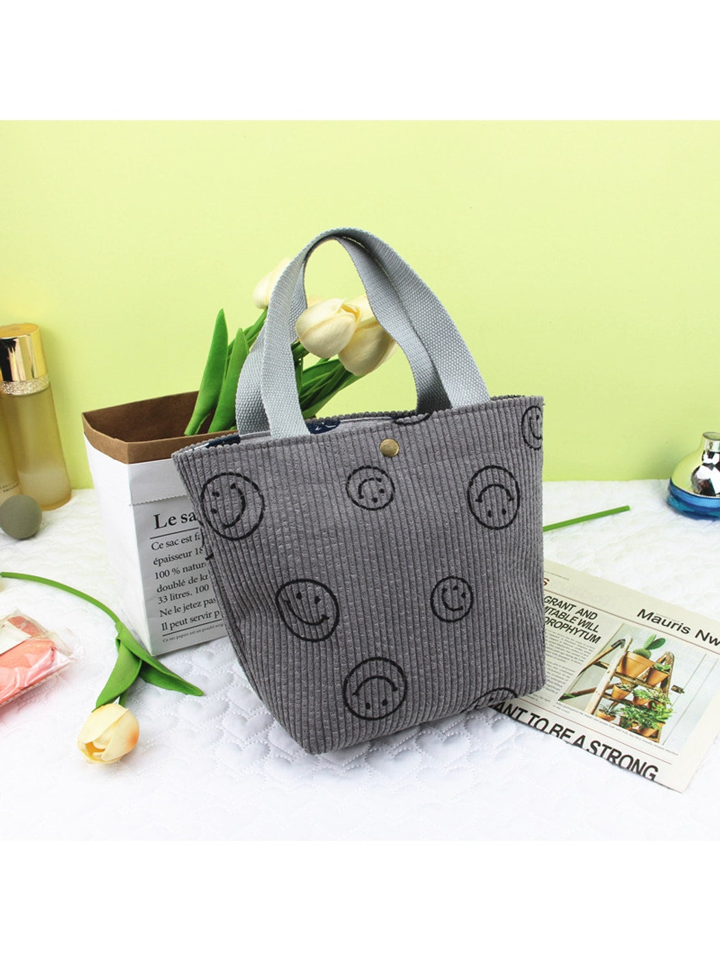 Cosbai - Soft Hand-Carry Printed Pattern Bag