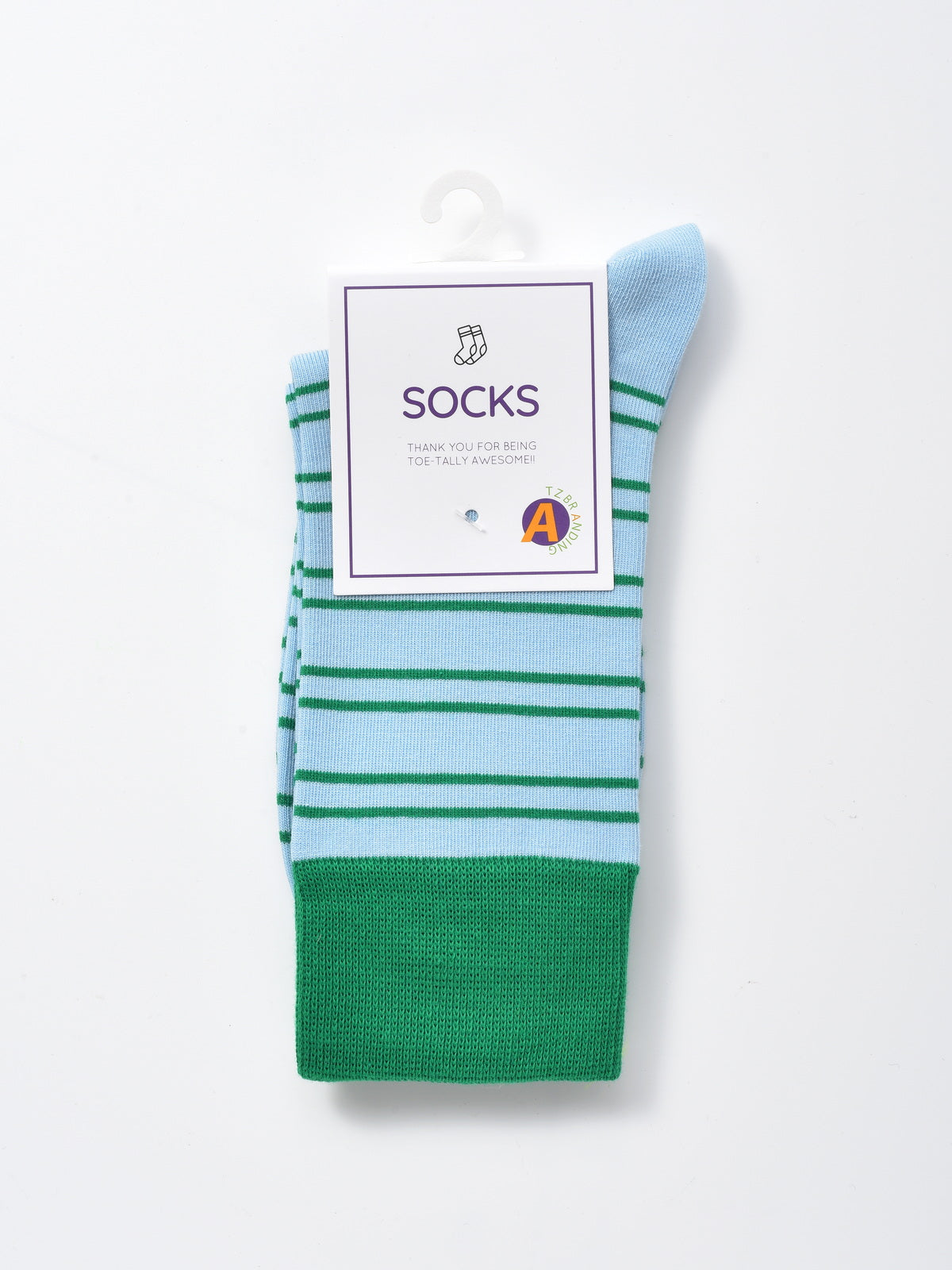 Rufia - Contrast Stripe Mid-Calf Socks