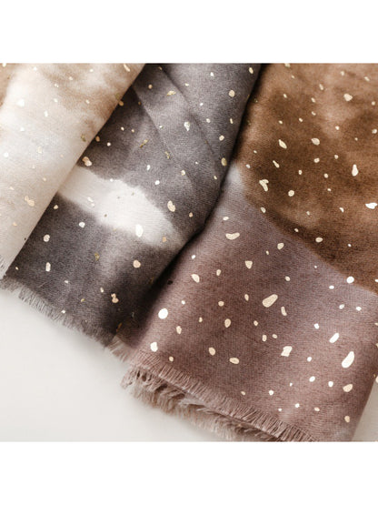 Scarvii - Abstract Wash Texture Soft Scarf