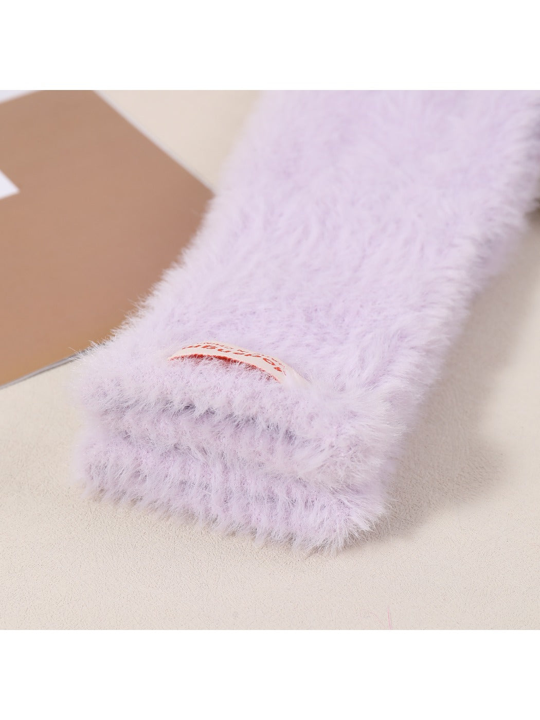 Gloving - Solid Color Plush Fuzzy Touchscreen Gloves