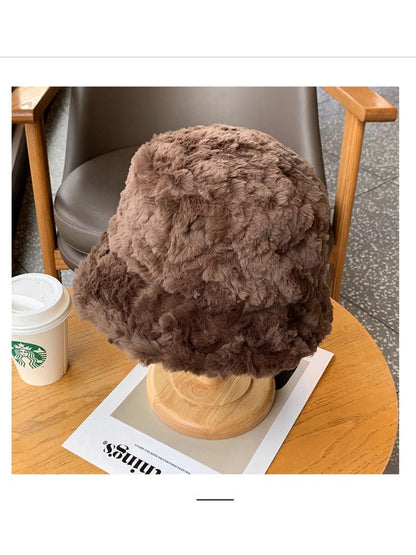 Haila - Soft Fuzzy Winter Bucket Hat
