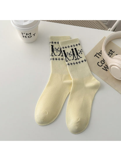 Rufia - Minimal Little Figure Crew Socks