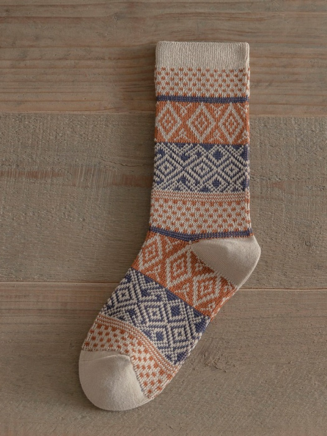 Rufia - Vintage Thick Mid-Calf Winter Socks