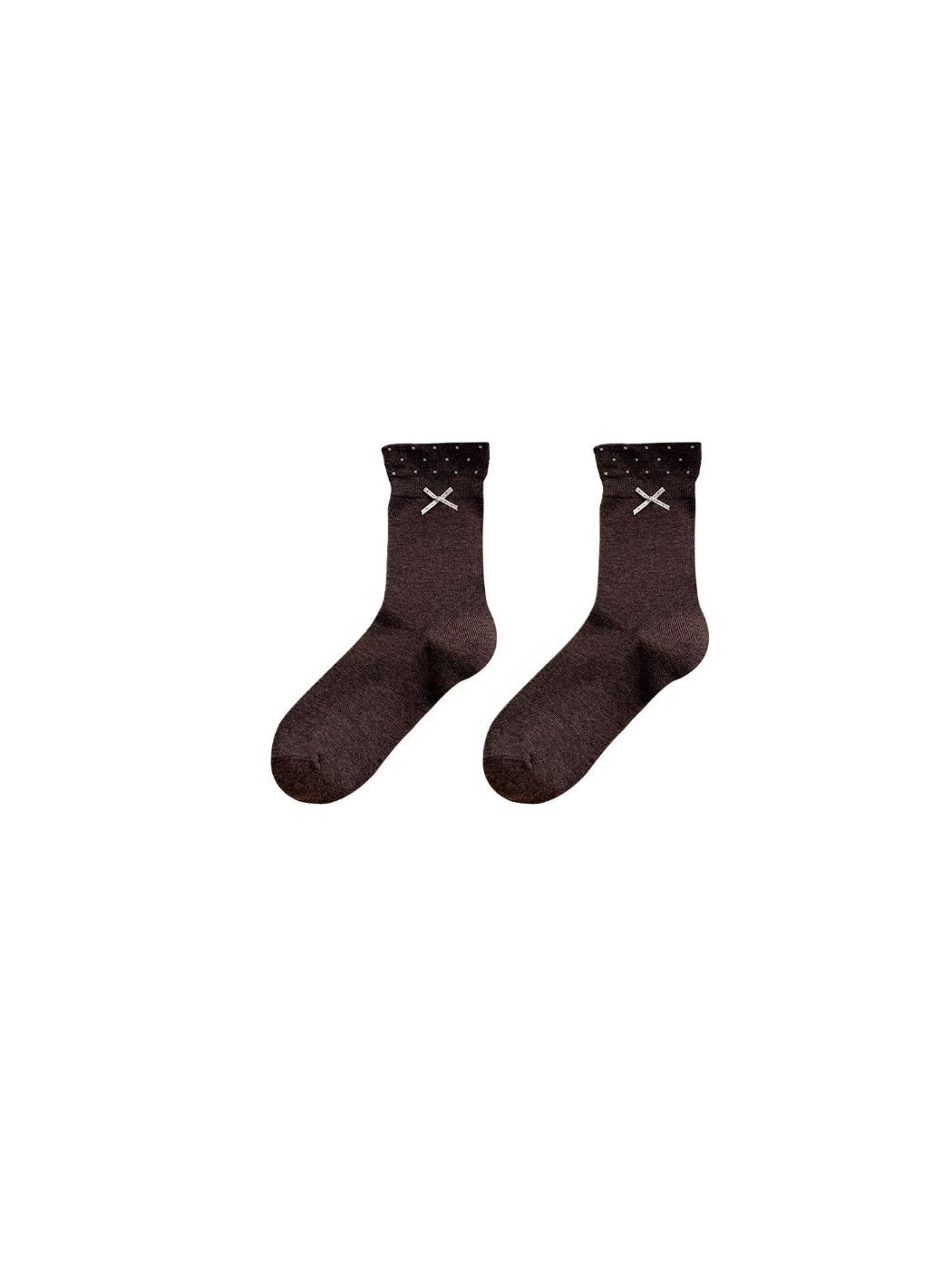 Rufia - Sweet Dot Cuff Crew Socks