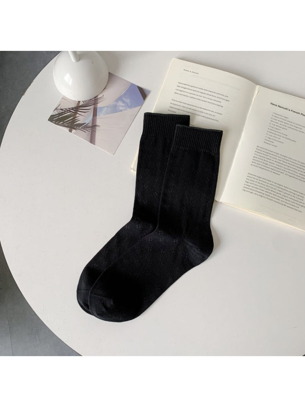 Rufia - Soft Pattern Knit Crew Socks product image 3