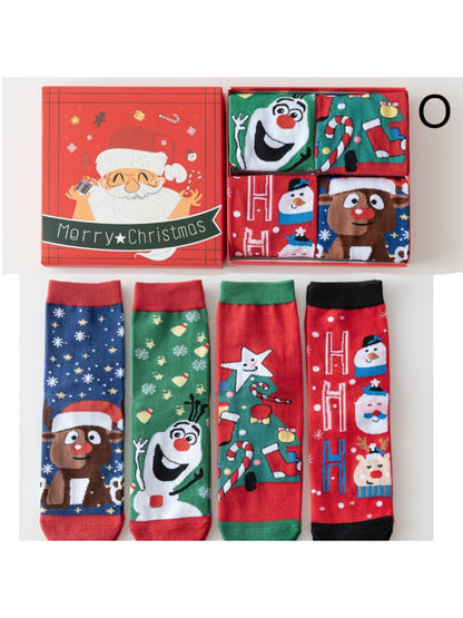 Rufia - Christmas Socks Gift Box Set - Cute & Festive