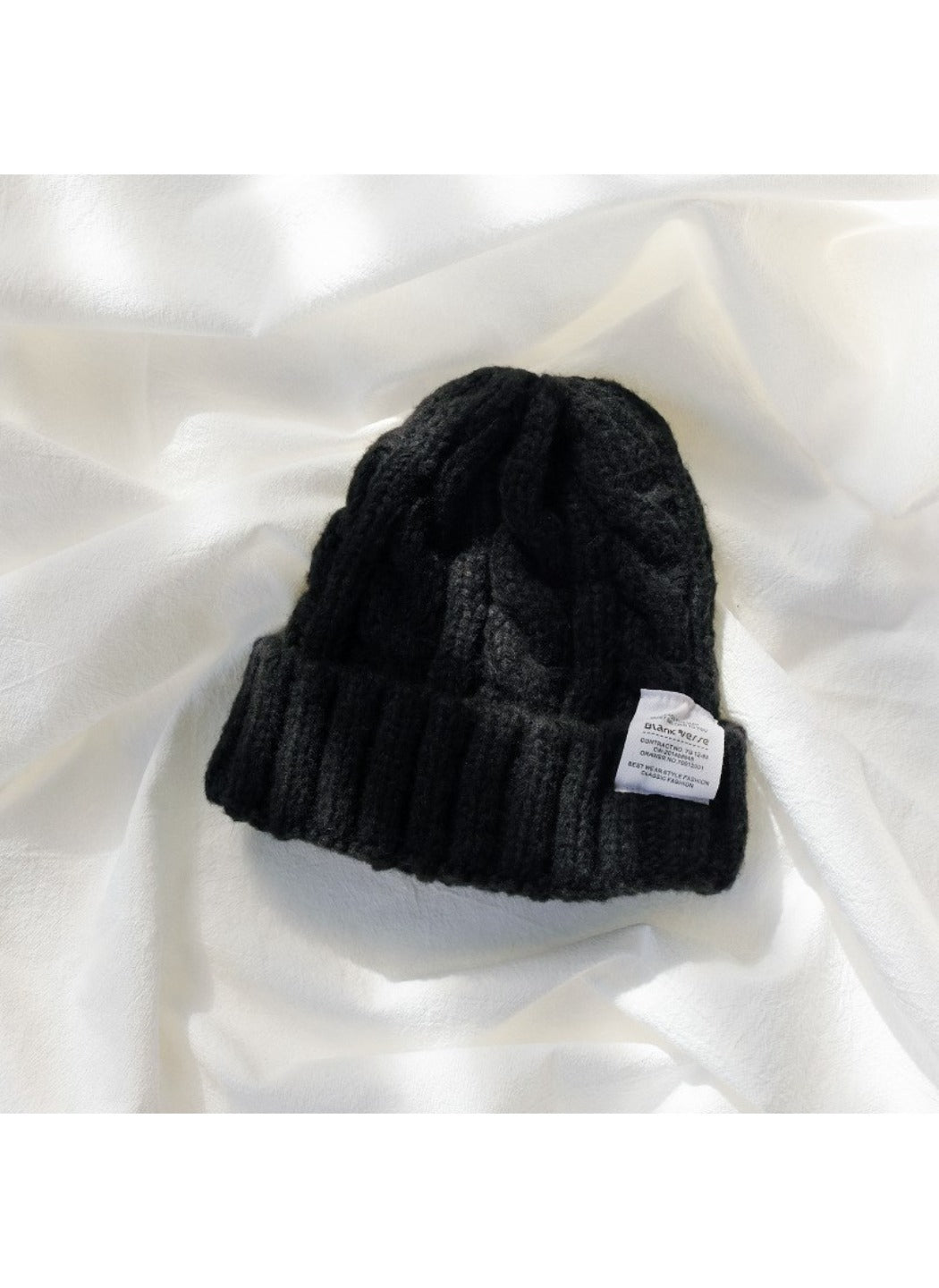 Haila - Cable Knit Cuffed Beanie
