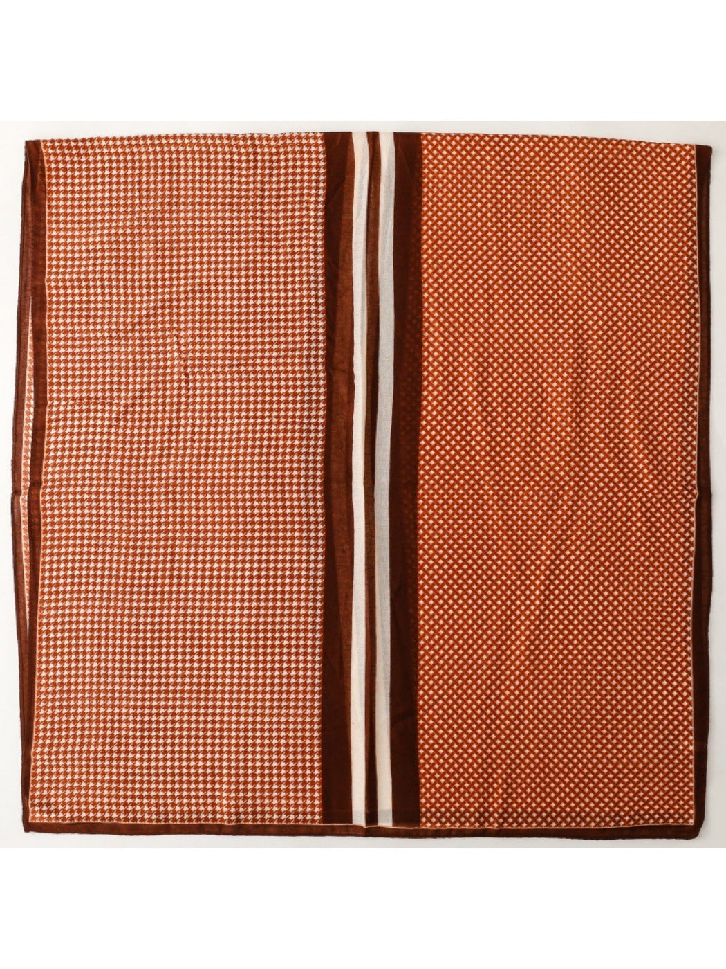 Scarvii - Long Travel Scarf with Geometric Pattern