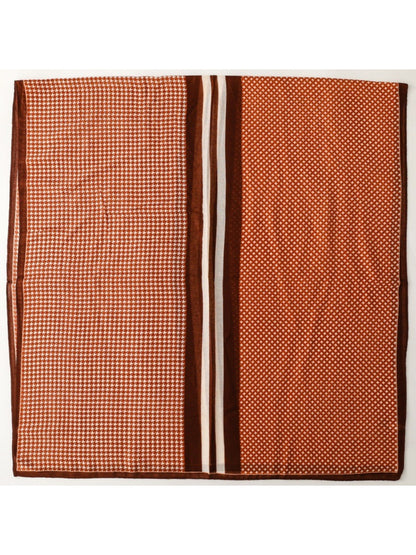 Scarvii - Long Travel Scarf with Geometric Pattern
