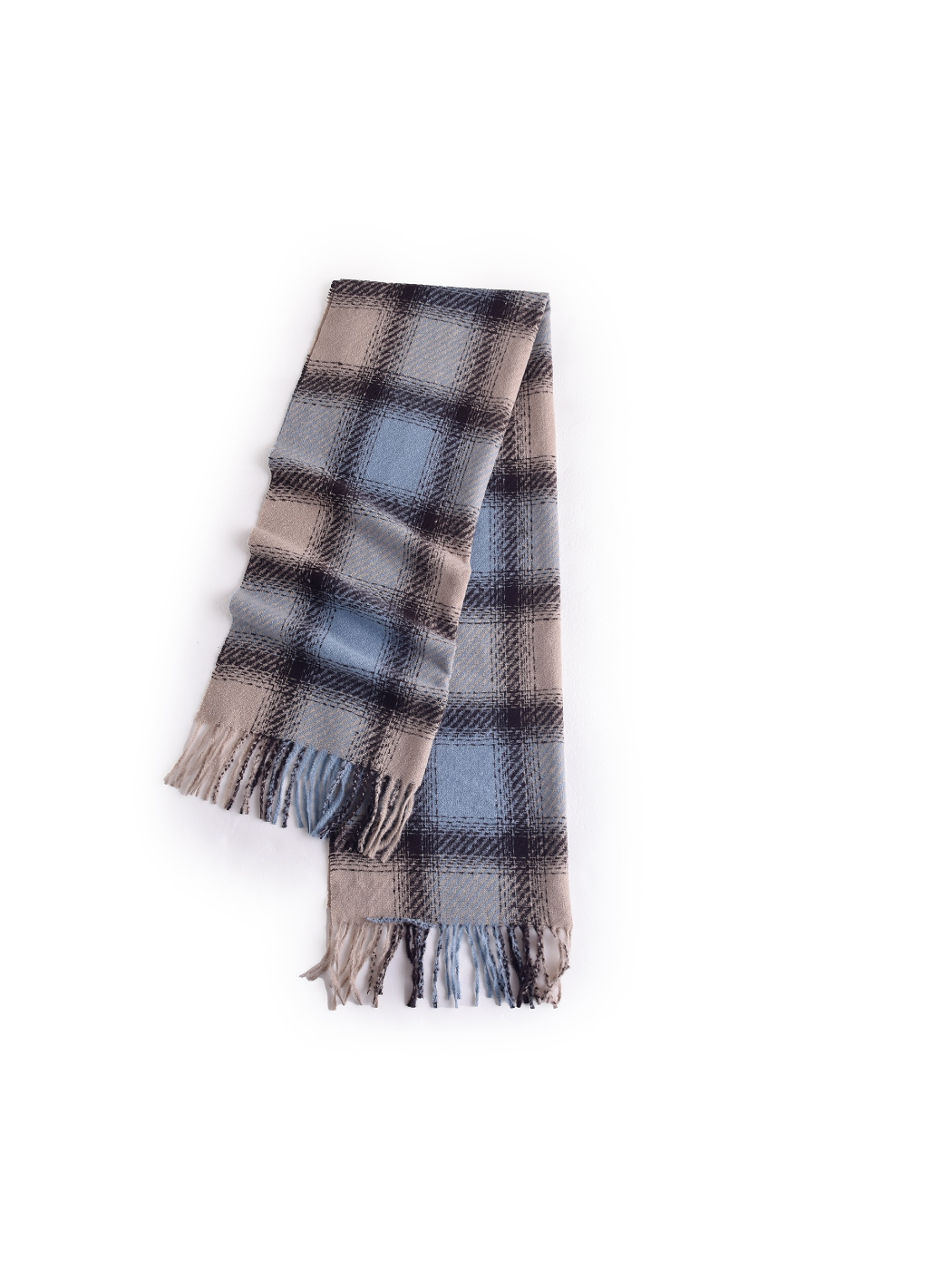 Scarvii - Soft Plaid Winter Scarf