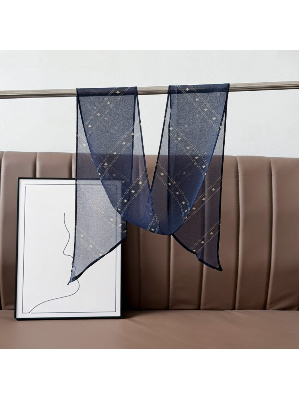 Scarvii - Printed Ribbon Style Fashion Scarf
