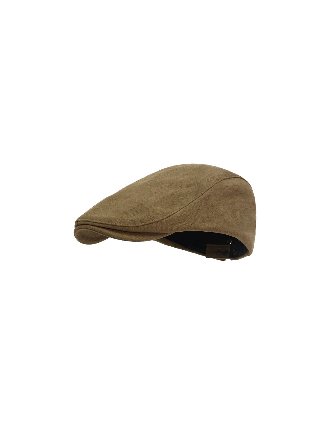 Haila - Side Buckle Classic Panelled Flat Cap