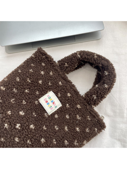 Cosbai - Mini Soft Textured Tote Bag