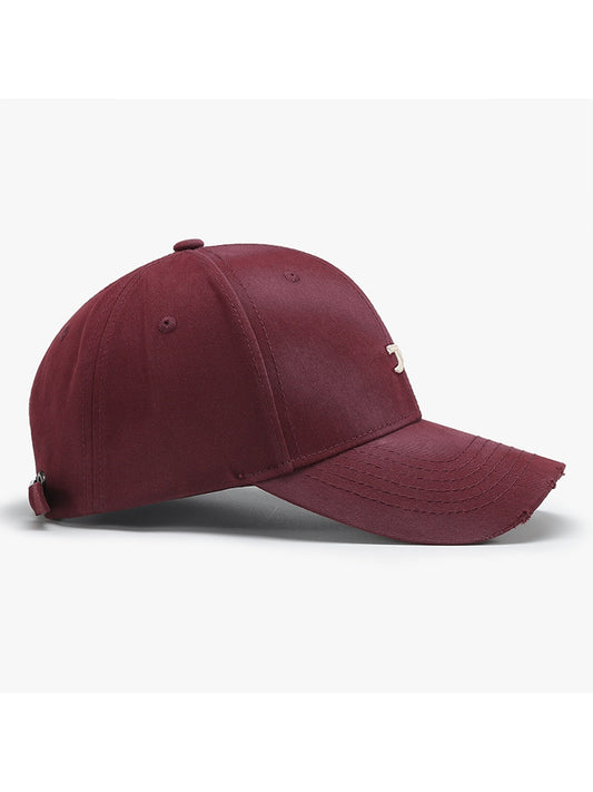 Haila - Round Crown Adjustable Curved Brim Baseball Cap